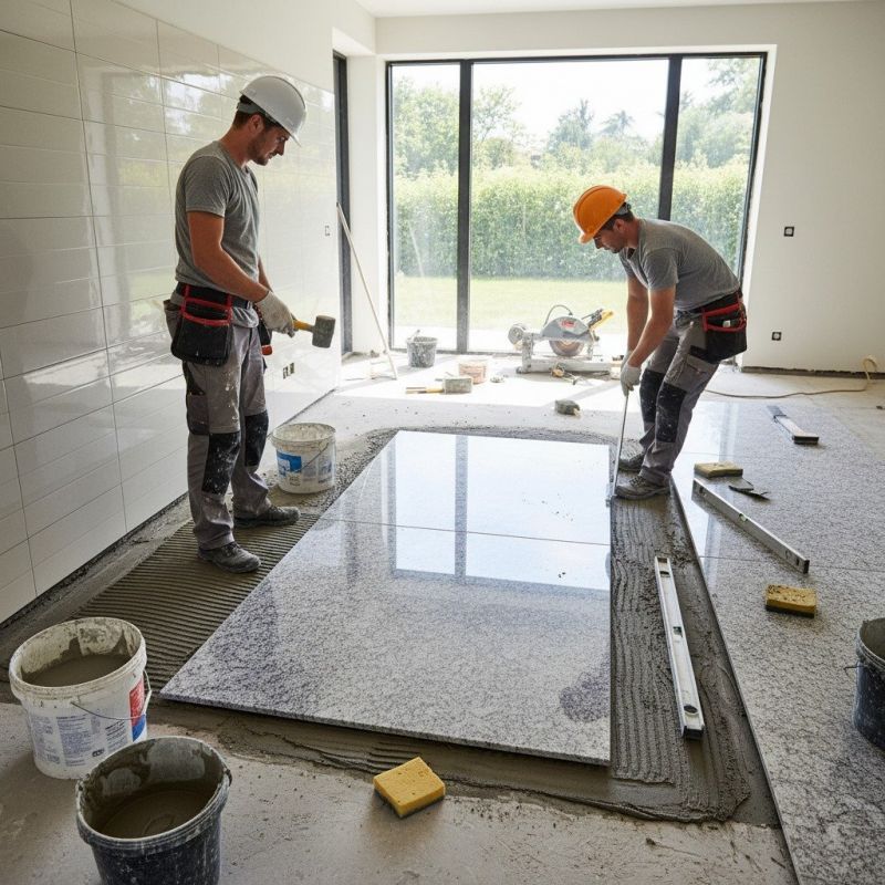Granite Tile Installation in Alpharetta, GA