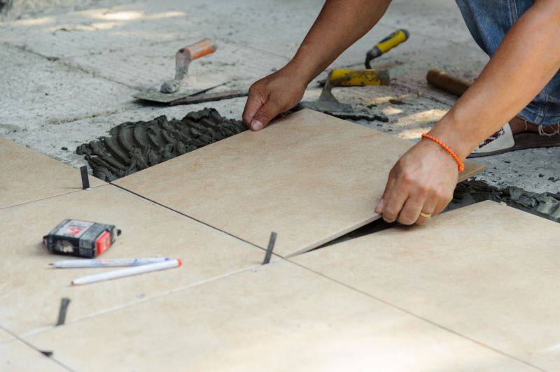 Mosaic Tile Floor Installation in Annapolis, MD