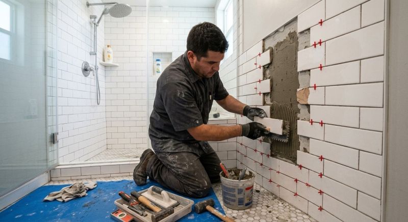 Shower Tile Waterproofing in Alpharetta, GA